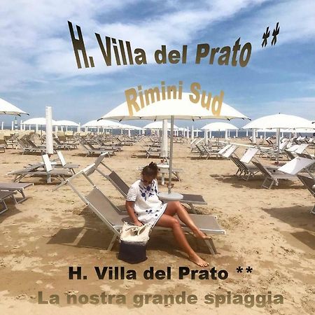 Hotel Villa Del Prato Cucina Romagnola E Possibilita Pacchetto Spiaggia Bellariva Di Rimini Kültér fotó