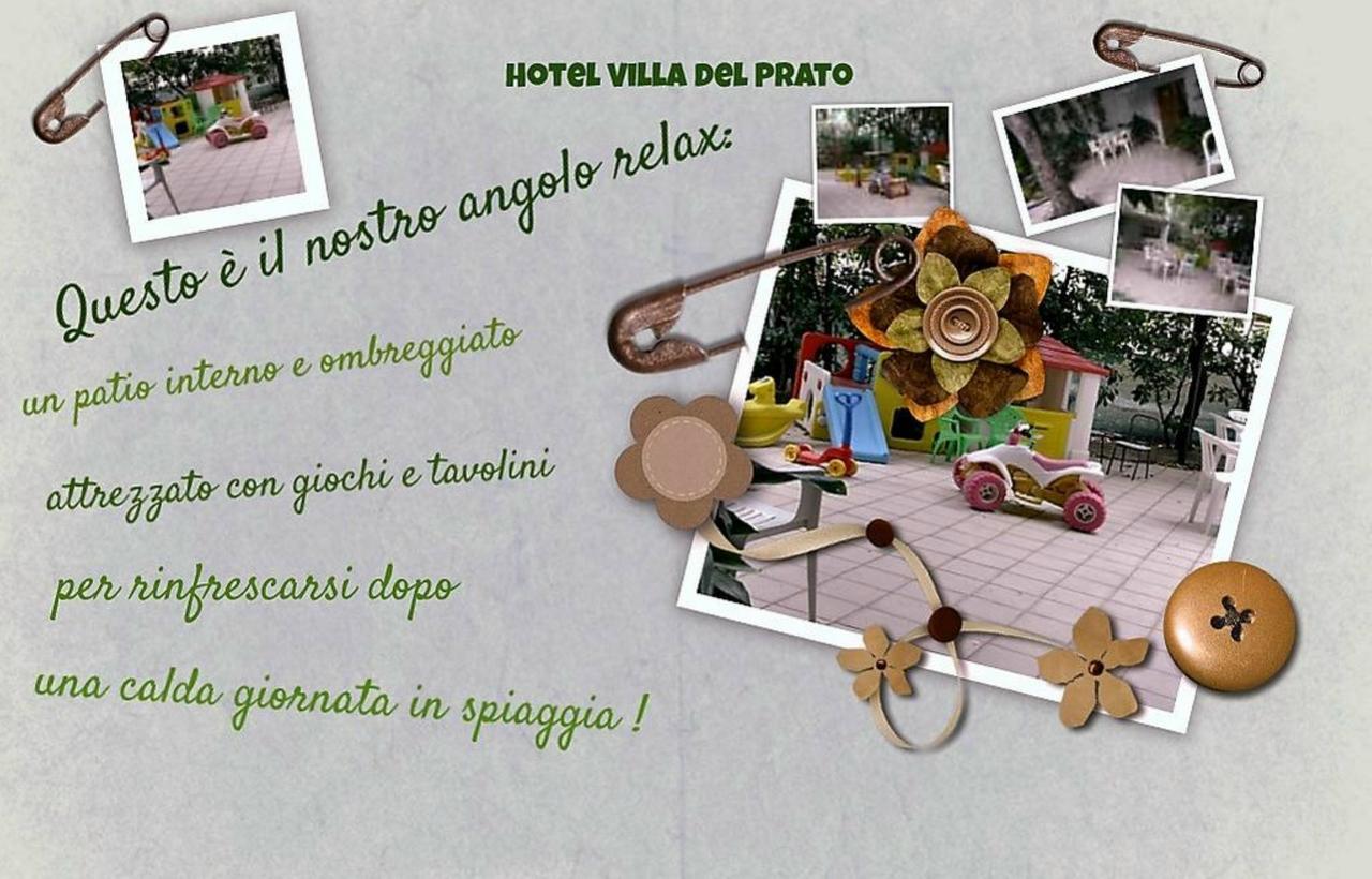 Hotel Villa Del Prato Cucina Romagnola E Possibilita Pacchetto Spiaggia Bellariva Di Rimini Kültér fotó